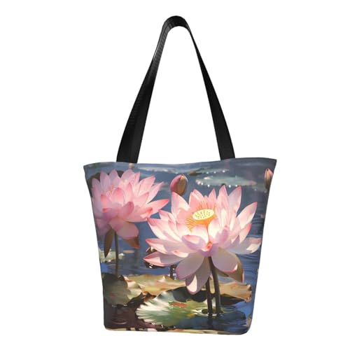 Sac à main léger Splendid Lotus Flower pour simplifier vos voyages et sorties