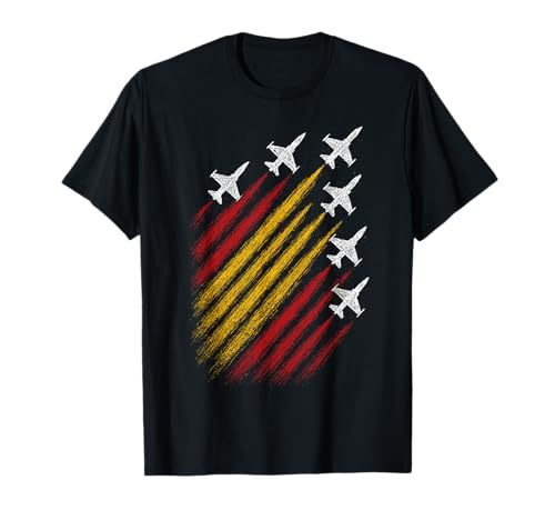 Patrulla Águila Bandera de España Ejercito del Aire España Camiseta