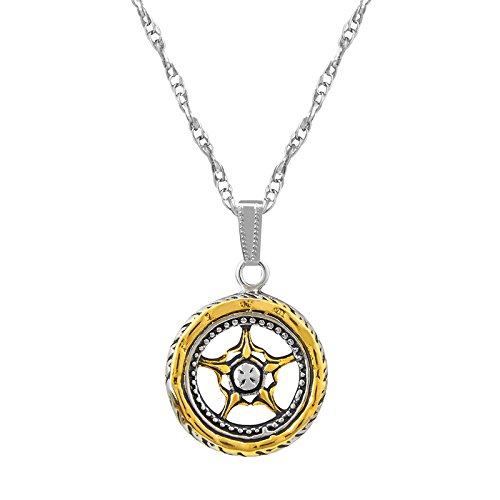 Shining Jewel Unisex Sailor Sailor Wheel Pendant Necklace (SJ_2255) (B071FWJ8FN) Amazon Price History, Amazon Price Tracker