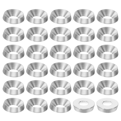 Rondelle Fraisée M8 inox 304 50pcs coupelle conique pour assemblage mécanique