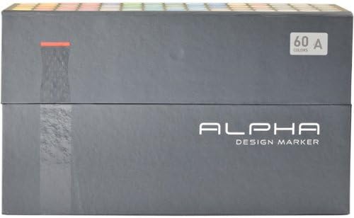 Alpha EF 60 Marcador Grafikmarker 60er Set A Box Design Marker disponible en Yaxa Guatemala