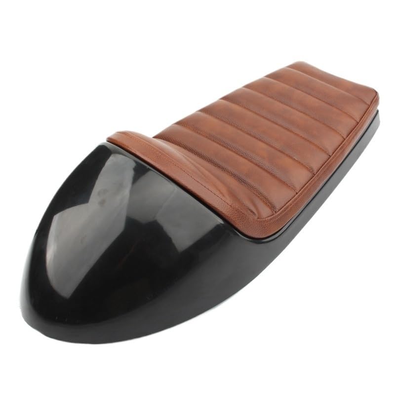 Selle rétro pour moto Scrambler étanche et confortable pour grand trajet