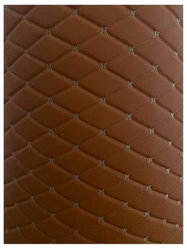 Cuir synthétique matelassé marron pour rénover un fauteuil de salon cosy