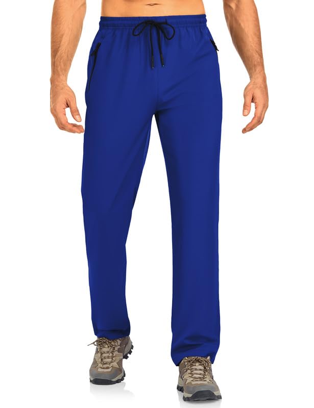 INYOTRAK Men's Hiking Pants Lightweight Water Resistant Quick Dry Athletic Joggers with 3 Pockets - image 3