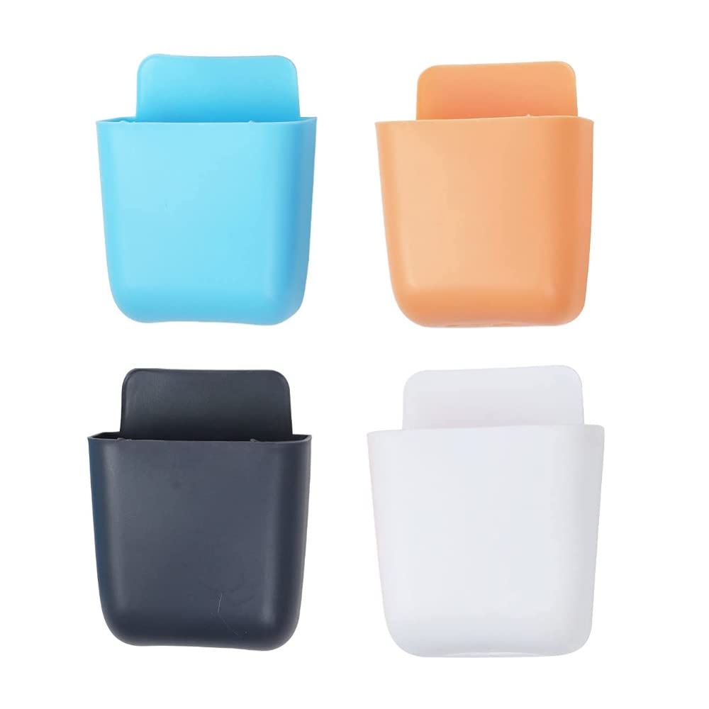 iTronix Pack of 4 Multi Purpose Wall Mount Storage Organizer for Mobile Phone/TV Remote/AC Remote (Multicolor, Pack of 4) (B0D171JXSY) Amazon Price History, Amazon Price Tracker