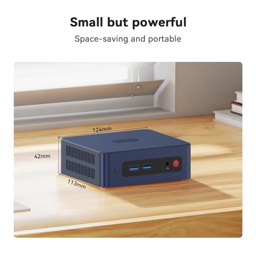 Image of Beelink SER3 Mini PC, AMD Ryzen 3 3200U(up to 3.5GHz) 2C /4T, Mini Computer 8GB DDR4 RAM 256GB SSD, Mini Desktop Computer 4K@60Hz Dual HDMI Display WiFi6 /BT5.2 /WOL /HTPC /W-11 Pro
