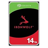 Seagate IronWolf, 14TB, Hard Disk SATA da 6GBit/s, HDD, CMR 3,5" 7.200 RPM, Cache da 256 MB per NAS con Sistema RAID, 3 anni Rescue Services (ST14000VN0008)