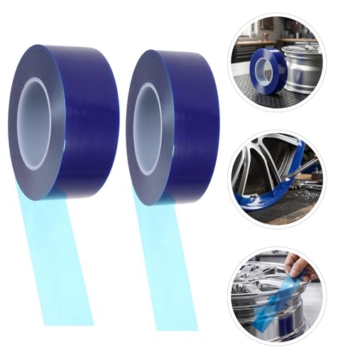 BETOOKY 2 rollos Cinta Protectora Azul para Rines miniatura 7