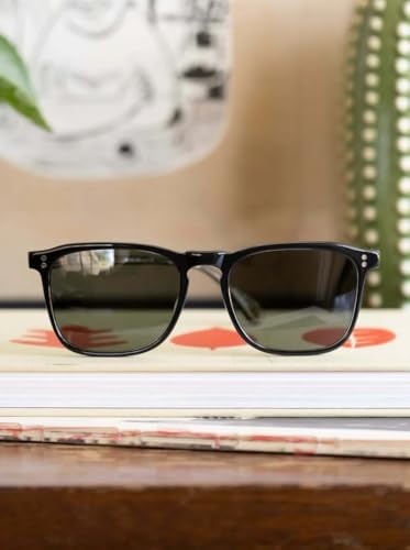 Image of RAEN - Wiley - Mens Lightweight Square Frame Sunglasses UV Protection