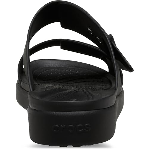 Crocs Womens Brooklyn Buckle Low Low Black 11 Medium3