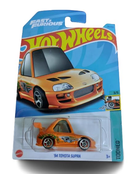 Hot Wheels 94 Toyota Supra 211/250 Tooned 3/5 Die Cast Car New Edition 2023,Orange (B0CBXVSNJD) Amazon Price History, Amazon Price Tracker