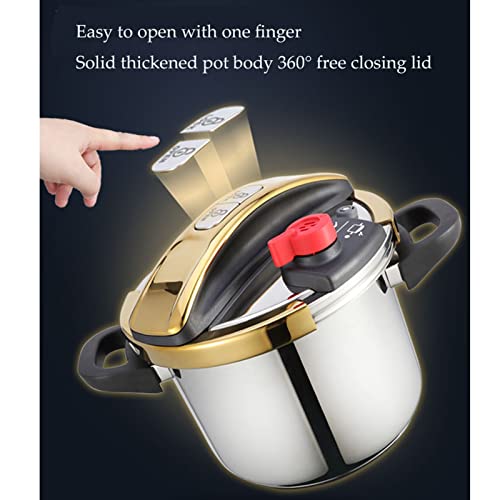 MidiLi-Stainless-Steel-Pressure-Cooker-One-Touch-Pressure-Cooker-Thickened-Multi-Purpose-Explosion-proof-Soup-Pot-for-Gas-Induction-Cooker