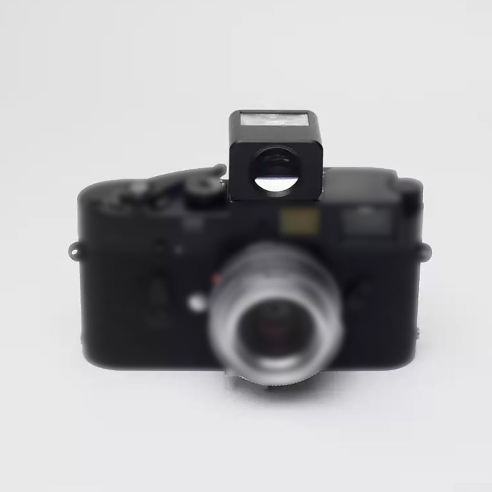 Wyszukiwacz szybu świetlnego do kamer 35 mm z antyrefleksyjną soczewką, kompaktowa konstrukcja, z metalu, 25 x 35 x 35 cm, w kolorze czarno-srebrnym, do precyzyjnego wyboru zdjęć i fotografii