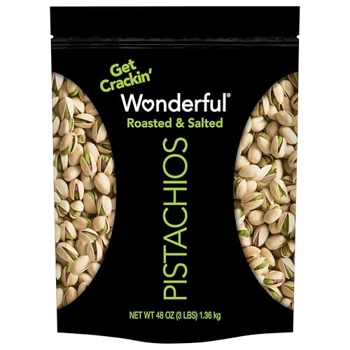 Wonderful Pistachios In Shell, Roasted & Salted Nuts, 48 Ounce