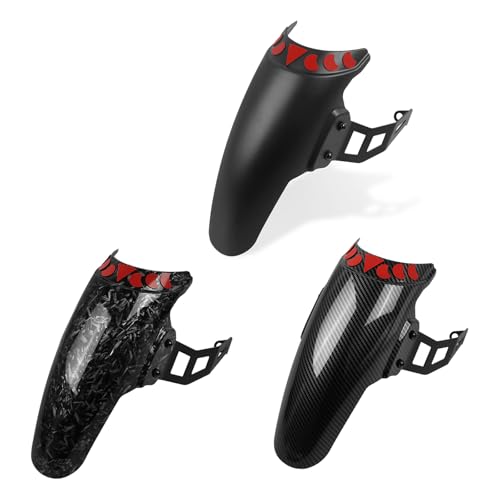 Image of Motorcycle Front Mudguard Extender Extension Fender Bracket Replacement for Tiger 1200 Rally Pro 2022 2023 Tiger 1200 Rally Explorer 22-23 Wheel Mudguards Splash Guard Cover (Type B)