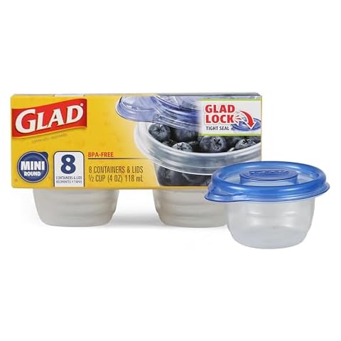 GladWare Mini Food Storage Containers Cover