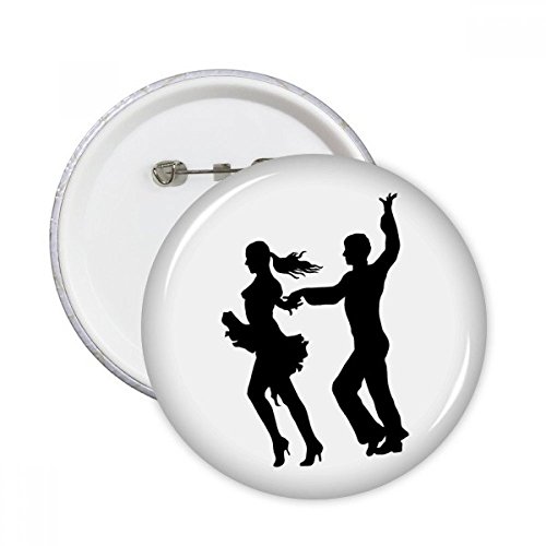 Badge duo de danseurs XL DIYthinker, une idée cadeau originale pour passionnés d'art