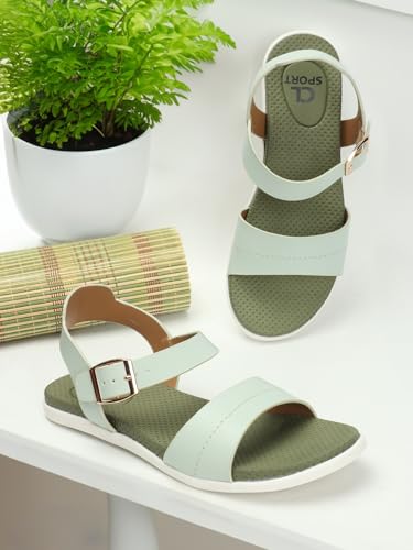 Image of Carlton London women's Lightweight & Comfortable Back Strap Sandals