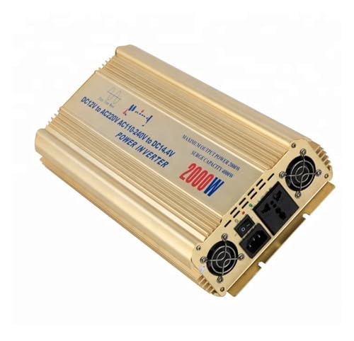 Onduleur 2000W onde sinusoïdale pure 12V 24V protège vos appareils en 220V