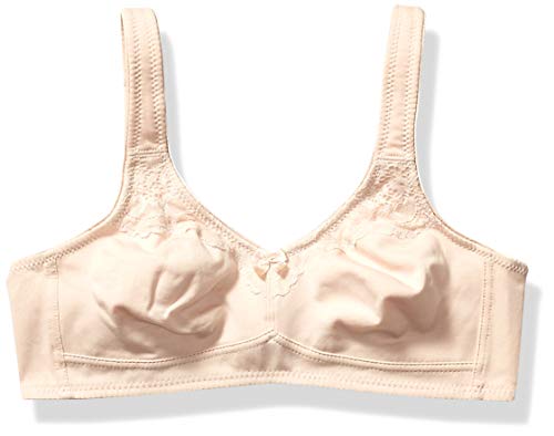 Preisvergleich Produktbild Naturana Damen Wireless Cotton Bra Vollschalen BH, hautfarben, 85C