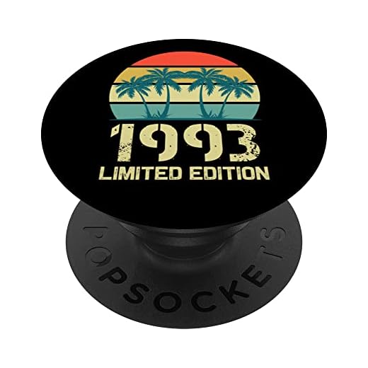 Born In 1993 Edición limitada 1993 cumpleaños Pop Sockets 1993 PopSockets PopGrip Intercambiable