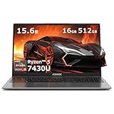 ACEMAGIC ノートパソコン Ryzen 5 7430U ノートPC 最大4.3GHz 6C/12T 16GB+512GB【スロット*2 メモリ・SSD追加・交換可能】PCIe3.0 SSD 1080PフルHD AMD Laptop Win11 Pro/Webカメラ/WiFi6/BT5.2/Type-C/USB3.2×3/HDMI2.0×1/静音/高速熱放 NoteBook PC-2025新型