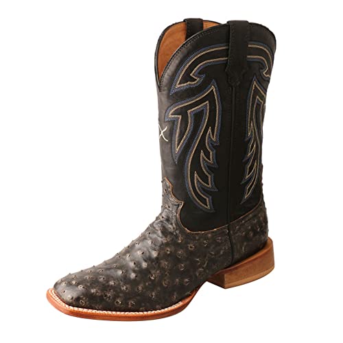 Image of Twisted X Men's Ruff Stock Western Boot Broad Square Toe - Mrs0067