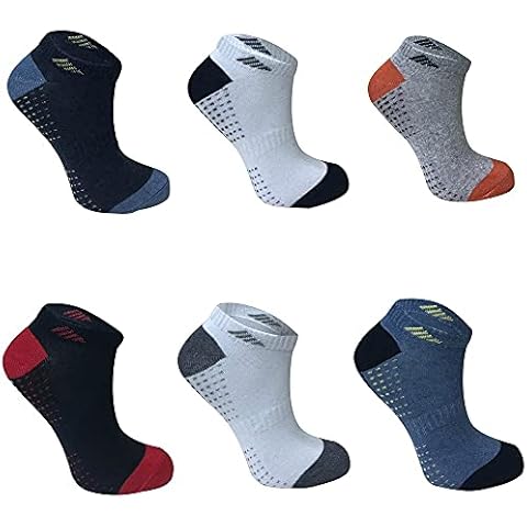 clicktostyle Boys Trainer Sports Socks (3 Pairs) Cover