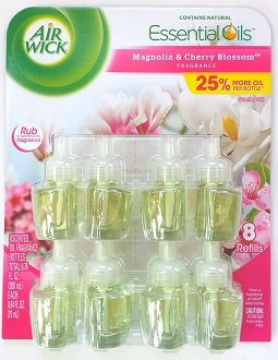 Air Wick Scented Oil Refills- Magnolia & Cherry Blossom Fragrance
