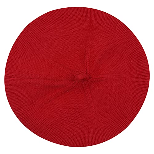 Ankomina Baby Winter Warm Knitted Beret Hat Solid Artist Painter Cap Bonnet For Kids Boys Girls #TOP2