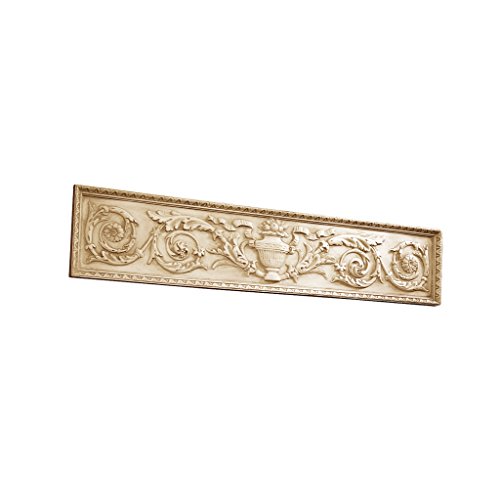 Design Toscano NG33631 Horizontal San Galgano Wall Pediment,ancient ivory