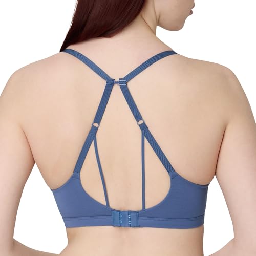 Image of Maidenform Women's Wireless Bra, Everyday Luxe T-Shirt Wireless Bras for Women, Convertible Straps, Smoothing