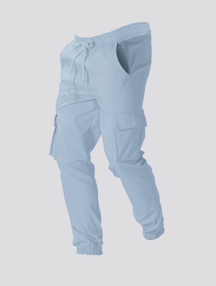 Men's Casual Jogger Pants - Relaxed Fit Lounge Pants with Drawstring2