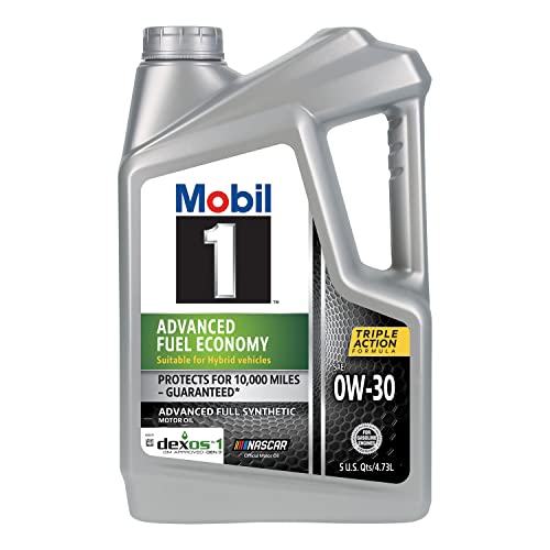 Image of Mobil 1 Full Synthetic Motor Oil 0W-30 | Advanced Fuel Economy | 5 Quart | Pack of 2
