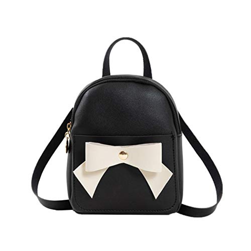 colormore Frauen-beiläufiger Bogen-Knoten-justierbarer Bügel-geometrischer Rucksack Daypacks Cover