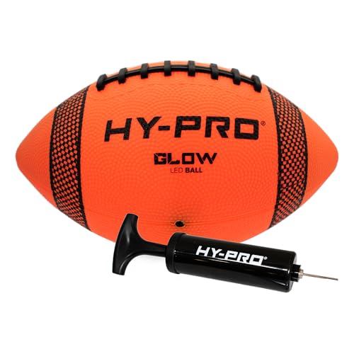 Hy-Pro LED American Football Ball with Pump