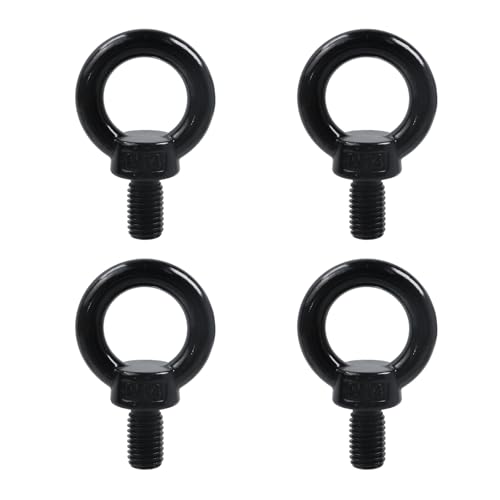 Image of Antrader M14 Lifting Eye Bolts,4Pcs Stainless Steel Machinery Shoulder Lifting Eye Bolt