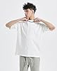 Mens Oversized T-Shirts Fashion Loose Fit Crewneck... #3