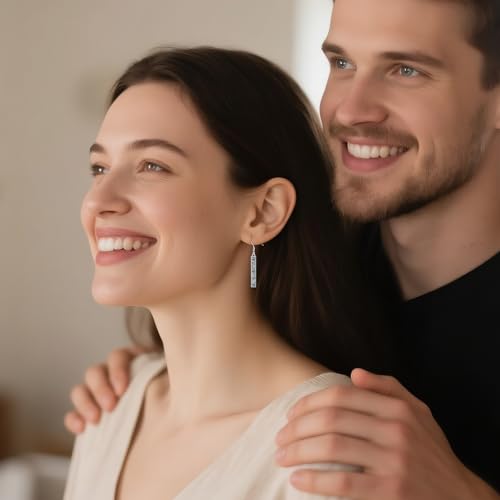 Boho Filigree Bar Earrings Sterling Silver Abalone Shell Long Dangle Earrings Bohemian Jewelry Gift for Women2