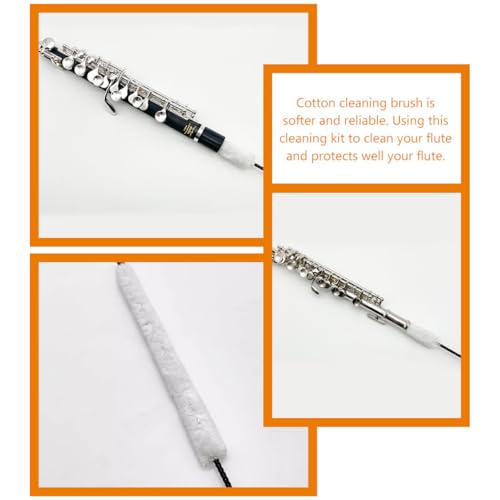 Brosse flûte traversière coton entretien réutilisable débutant confirmés - 6