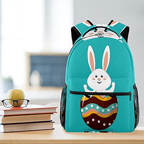 Sac à dos lapin mignon Joyeuses Pâques, le cadeau idéal pour le collège