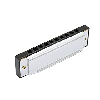 JIKALS Key of c Diatonic Harmonica en Acier Inoxydable 10 Trou de la corba jiangzhongpeng - Les Beatles, Paul McCartney, John Lennon, RIngo Starr, George Harrison JIKALS Key of c Diatonic Harmonica en Acier Inoxydable 10 Trou de la corba jiangzhongpeng – Image 5