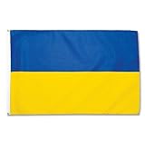 Flaggenking Ukraine Flagge/Fahne - wetterfest, mehrfarbig, 150 x 90 x 1 cm