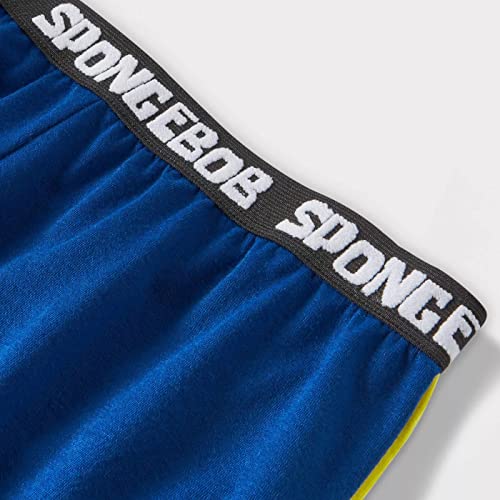 Nickelodeon SpongeBob Boys' Pajama, 2 Piece Top and Shorts Sleepwear Set3