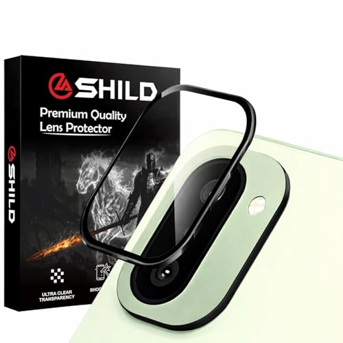 Image of SHILD Compatible with Oneplus 15R Camera Lens Protector - Black(1 Pack) | Premium 9H Tempered Glass, Scratch Resistant, HD Clear Lens, Strong Adhesion & Precise Fit