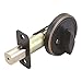 Design House 750869 Single Sided Deadbolt, Oil Rubbed Bronze