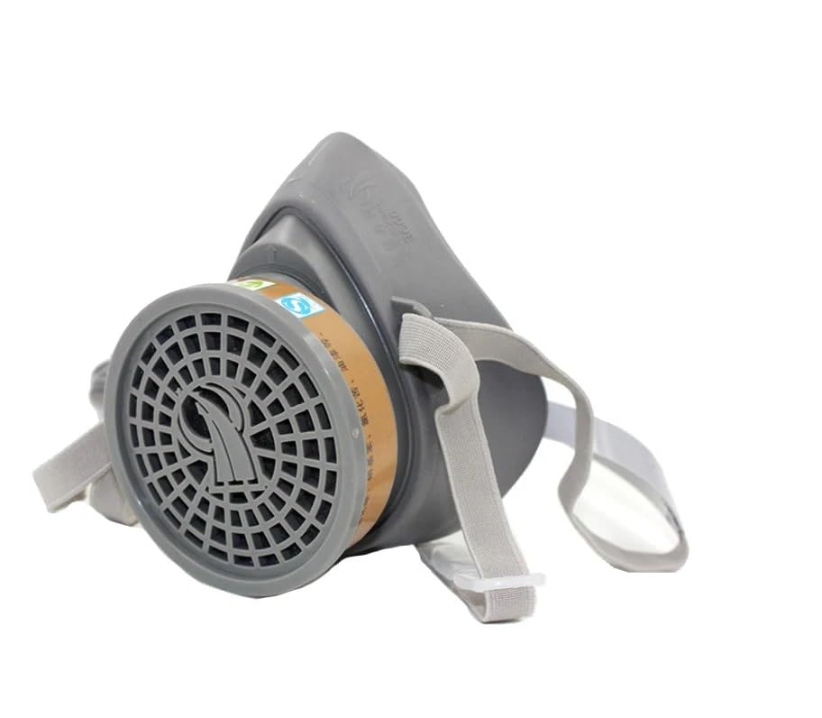 SEVIA Reusable Half Face Respirator, Respirator Mask with Filter, Paint Mask for Dust, Painting, Epoxy Resin, Welding, Sanding, Cutting, Construction Work, Woodworking, Chemical and Other Work-image-3