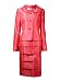 Le Suit Coral Womens Tiered Collar 3-Button Skirt Suit Set
