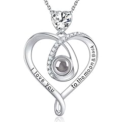 A4 April Birthstone Cubic Zirconia Necklace