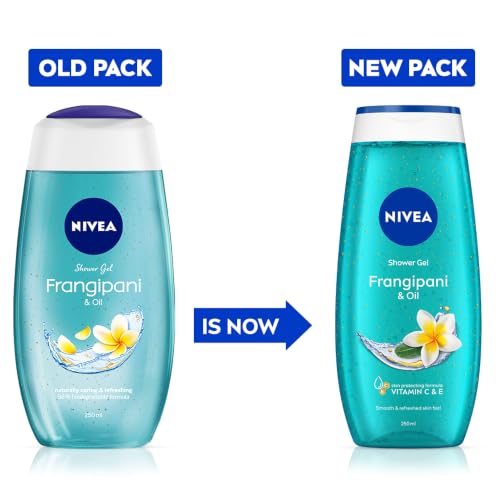 NIVEA Frangipani & Oil 250ml Body Wash - Image 3